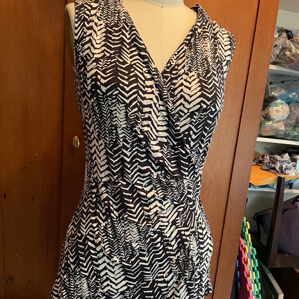 Hugo Boss asymmetrical tank top